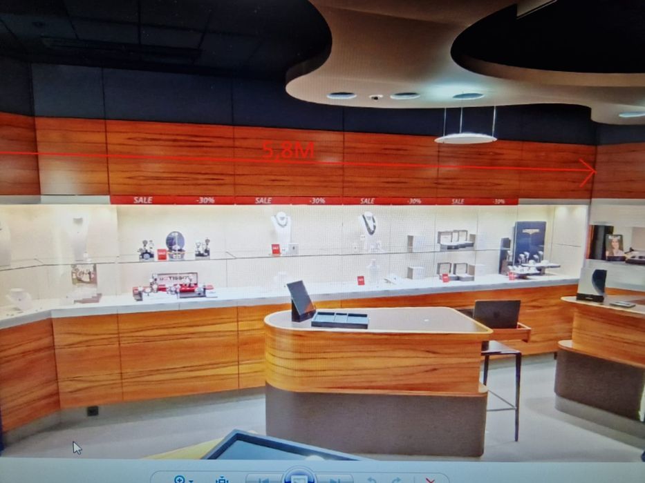 Mobilier complet pt magazin / consignatie bijuterii la 15% din pret