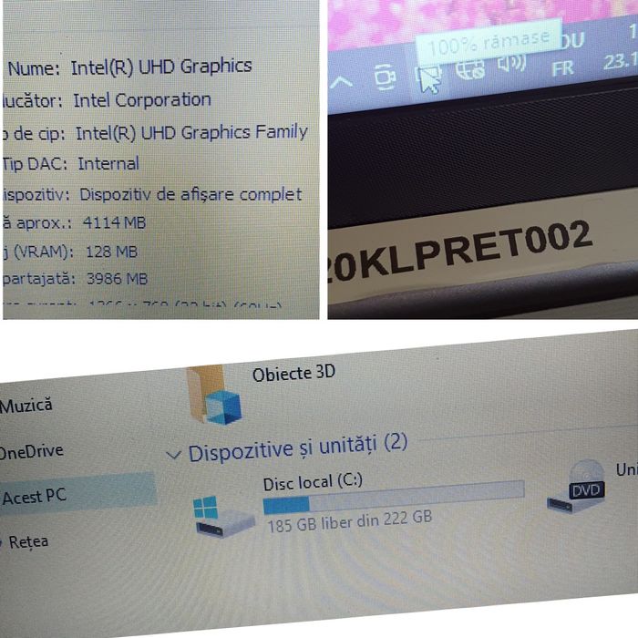 Laptop HP 250 G7 de 15,6" i3 1005G1 8gb ram 256gb ssd