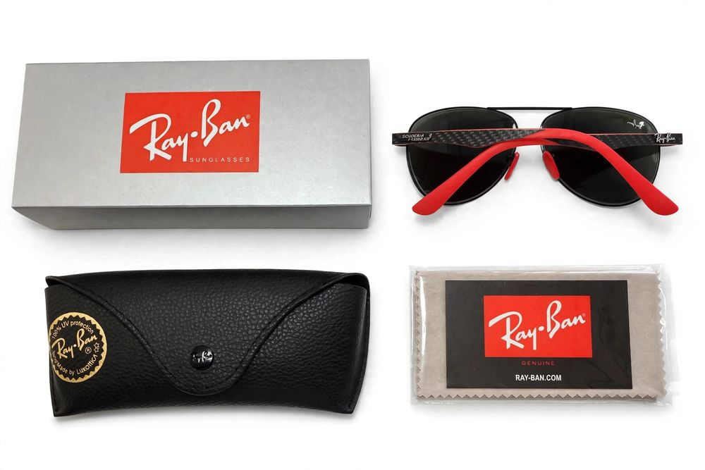 Ray-Ban Scuderia Ferrari RB8313-M F009/6G - Original, Made in Italy
Mărime 61-13-140