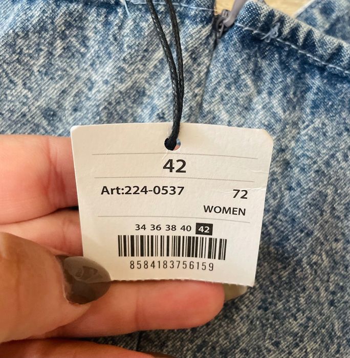 Дънкова рокля нова