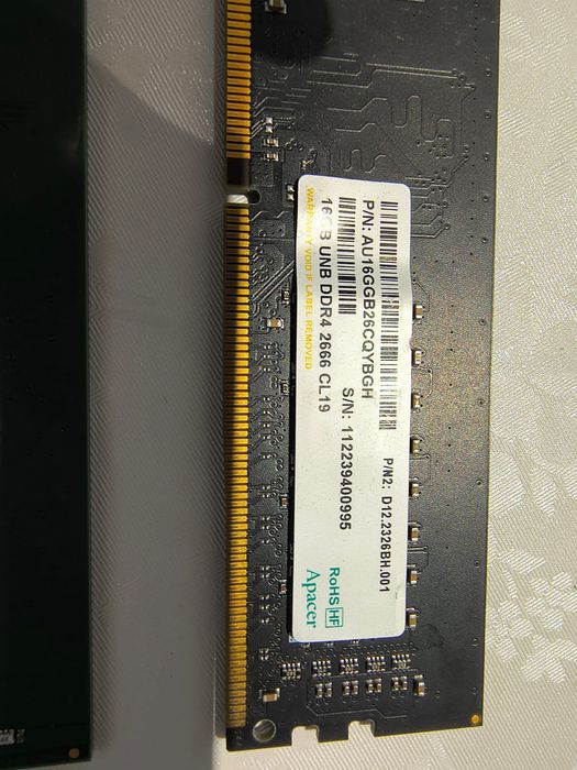 Продам озу ddr4 32гб