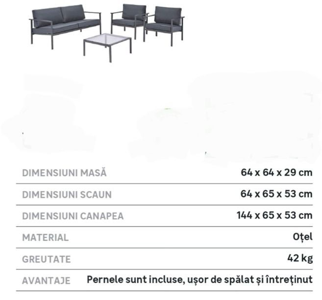 Vand mobilier gradina