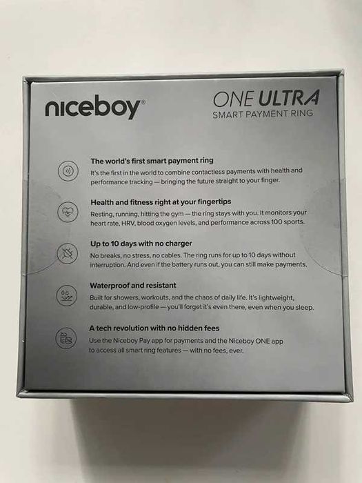Inel inteligent de plată NFC - Niceboy ONE ULTRA