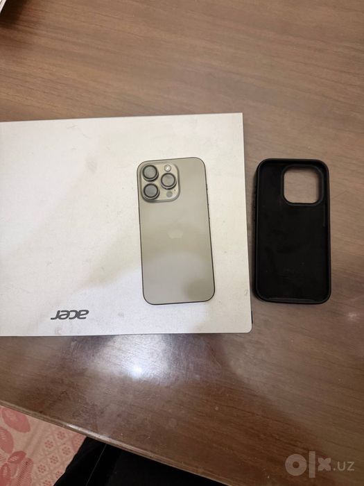 Iphone 15 pro silver 256 gb