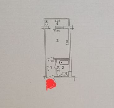 Продаю 1/3/4 на Карасу-6, 20 кв.м. Ориентир Обл. ГАИ.