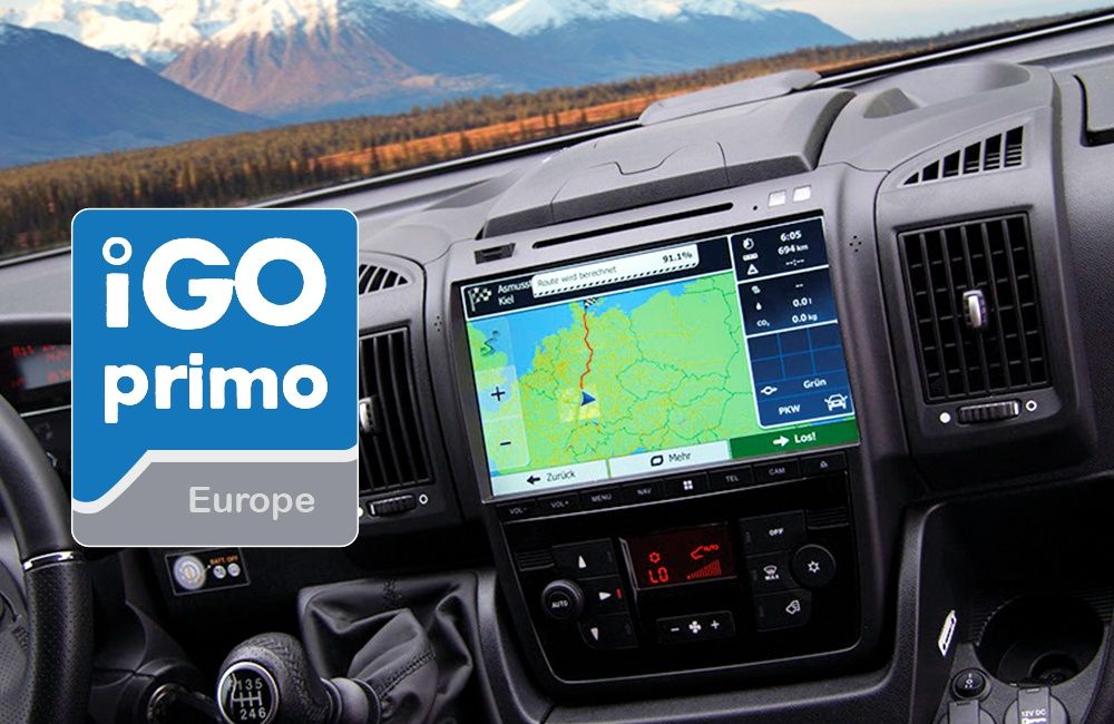 Actualizare harți GPS iGO Camion 2026 / instalare soft iGO pe GPS sau Android
