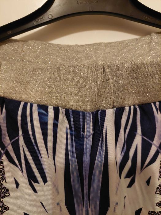 Pantaloni stralucitori,deosebiti,argintii,modelextra TRANSPORT GRATUIT