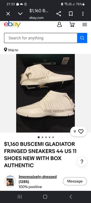 Adidasi Buscemi Gladiator nr.41