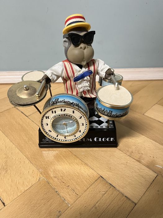 Meister Anker drum clock 1970 г кварцов винтидж часовник