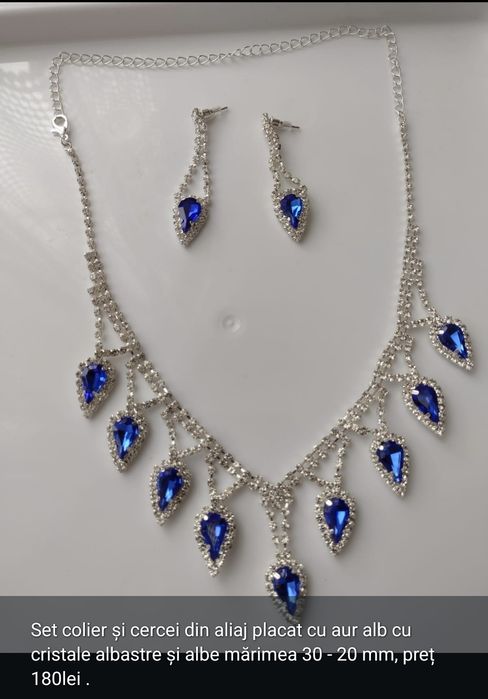 Set cercei + collier