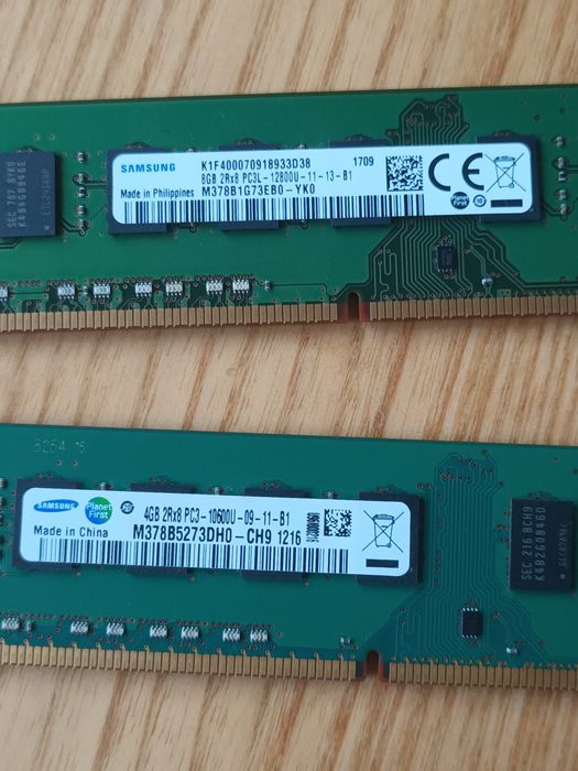 Vând 12 GB RAM pentru Pc