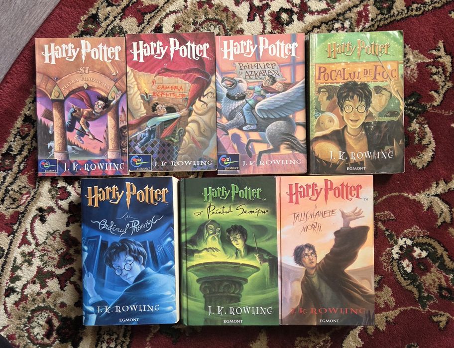 Harry Potter - complet, editura Egmont, cartile sunt in conditii excelente
