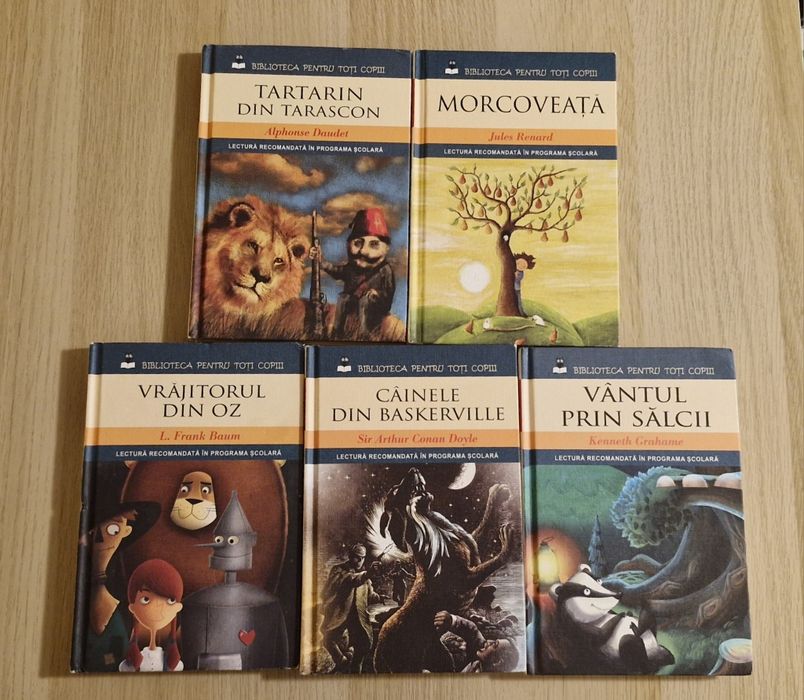 Colecția "Biblioteca pentru toti copiii" - 7 volume - Editura Litera