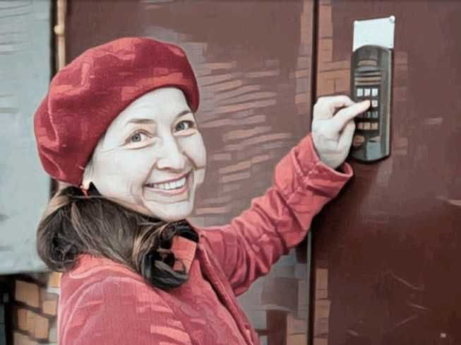 установка ДОМОФОН ремонт/ustanovka DOMOFON remont