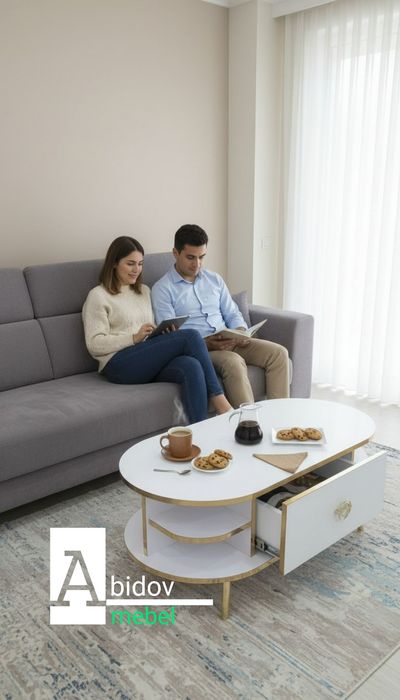 Журнальный чайный столик в стиле неоклассика.  Есть в наличии.