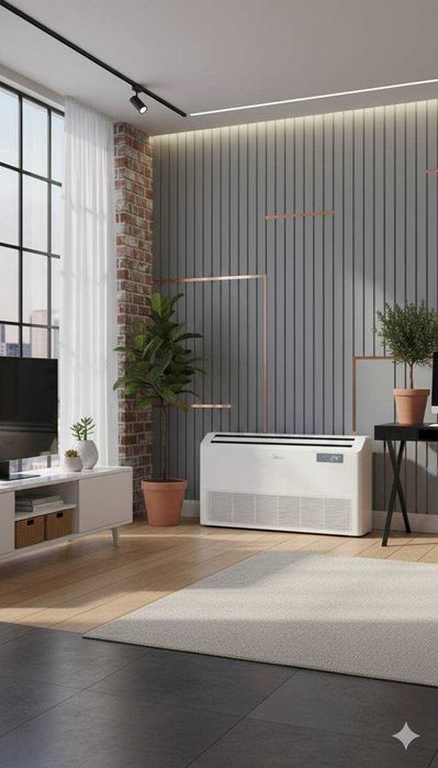 Напольно- Потолочный Кондиционер Midea YUKA- 24,000 Btu / НОВИНКА