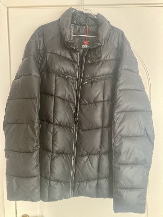 Черно зимно яке (56/ XXL)