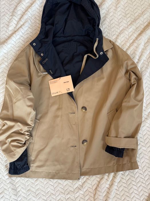 Дамско двулицево  яке ново