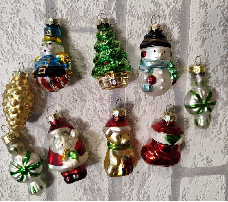 Ёлочные игрушки стекло