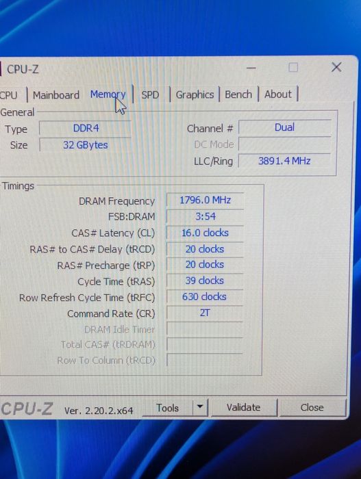 Kingston Fury 4x8gb 3600MT's cl16