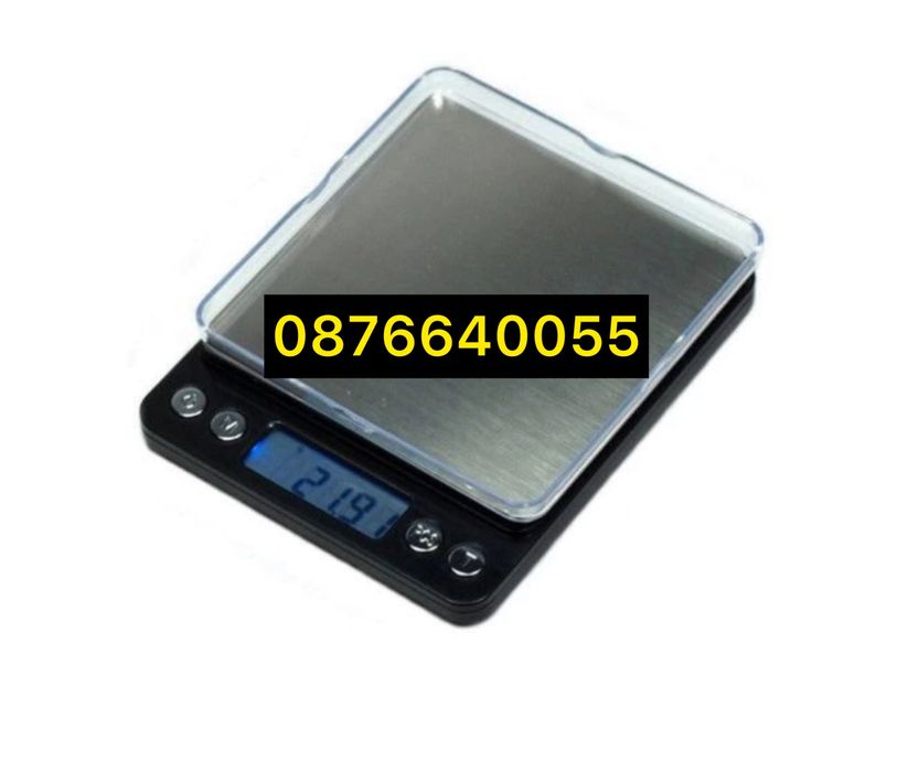 Прецизна електронна везна, бижутерска везна 500гр до 0.01гр