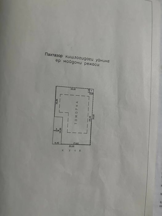 Srochna yer sotiladi