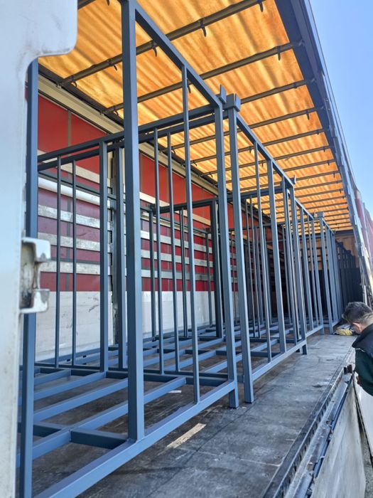 Boxpaleti metalici industriali depozitare textile/marfa diversa