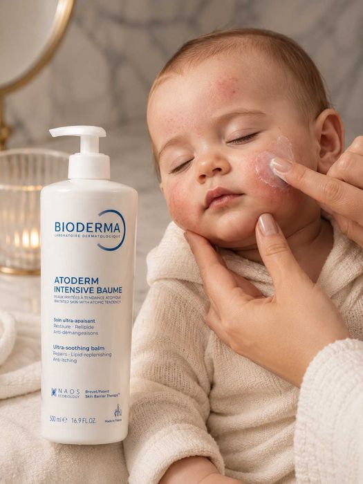 Bioderma Intensive Baume-Atopik va sezgi terini namlovchi balzam 500mL