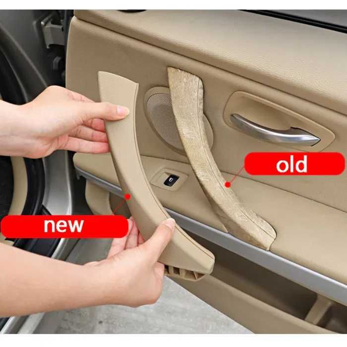 Maner Interior Pasager Dreapta Negru Bej Crem BMW Seria 3 E90 E91 E92