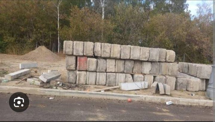 Продам бу фундаментные блоки