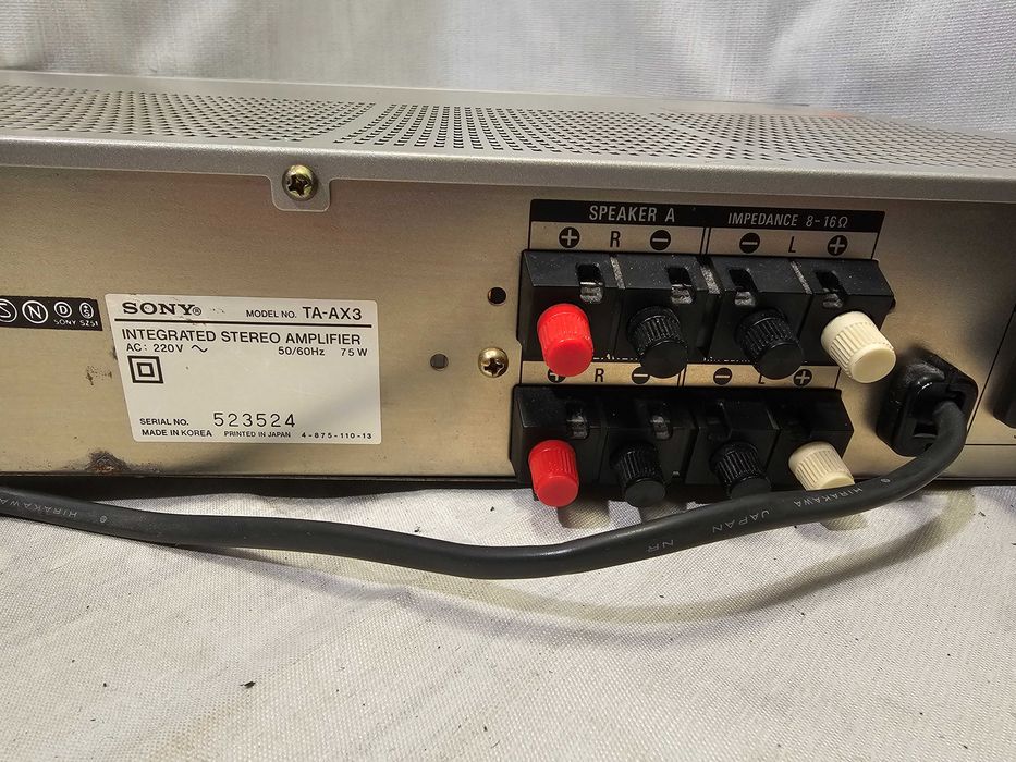 Sony ta-AX3 2x40W Japan