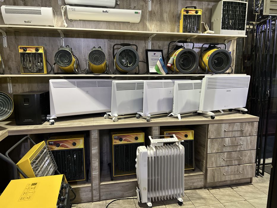 Пушки тепловые от Ballu Россия