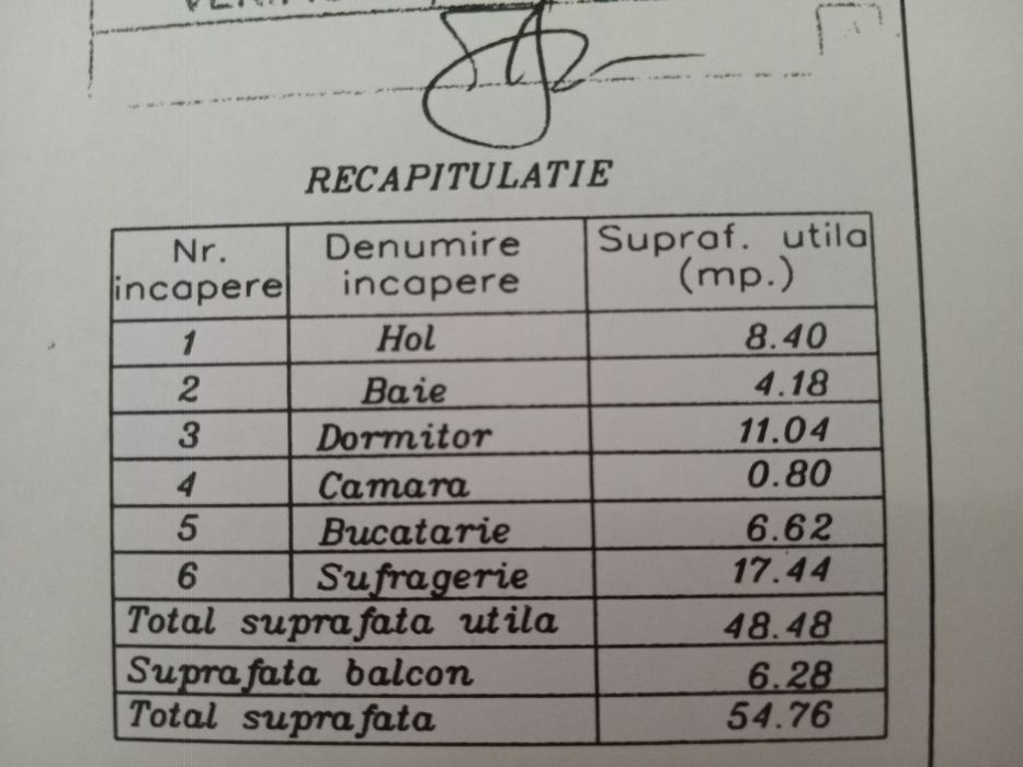 Apartament de vânzare