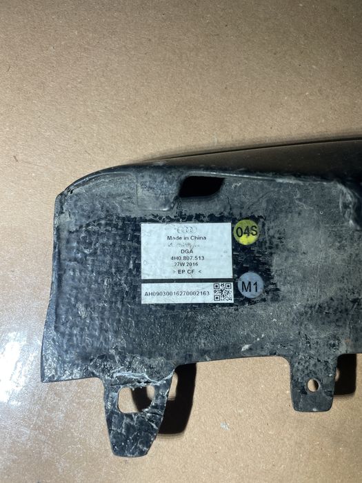 Grile bara față carbon Audi S8 plus D4