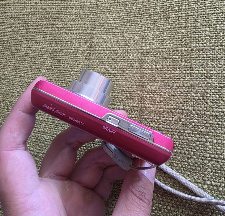 Sony SteadyShot DSC-W610 Aparat Foto Digital Camera Compact Roz Cadou