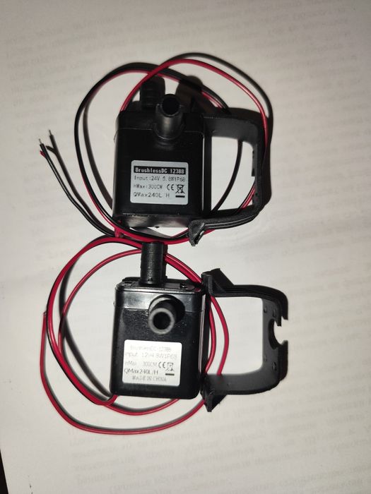 Потопяема мини водна помпа 12V/24V ; 240/800L/H 4.8W/5.8W/19W