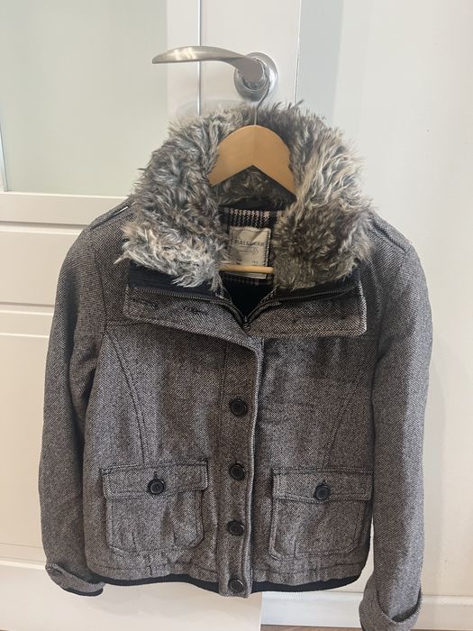 Куртка Pull&Bear со снимающимся мехом