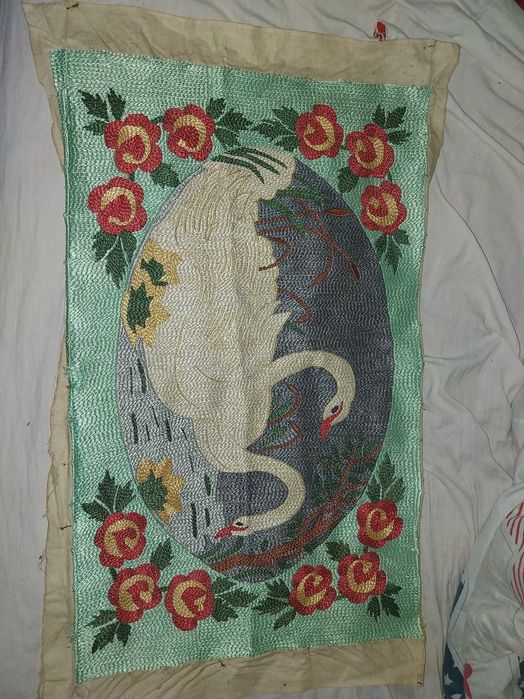 Tablou Goblen Cu Lebede