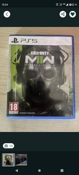 Vând schimb call of duty modern warfare2  ps5