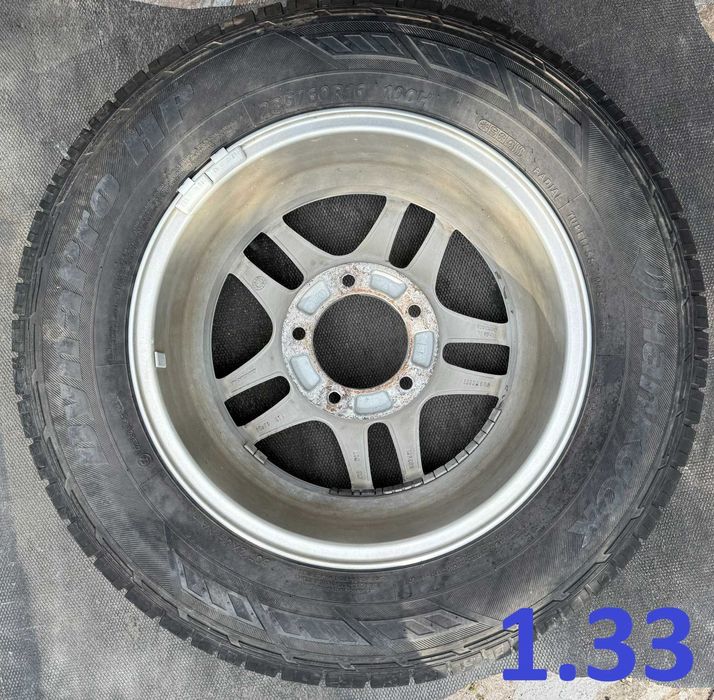 Джанти - различни видове/ Алуминиеви капаци за резервна гума