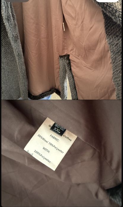 Шуба макси длины