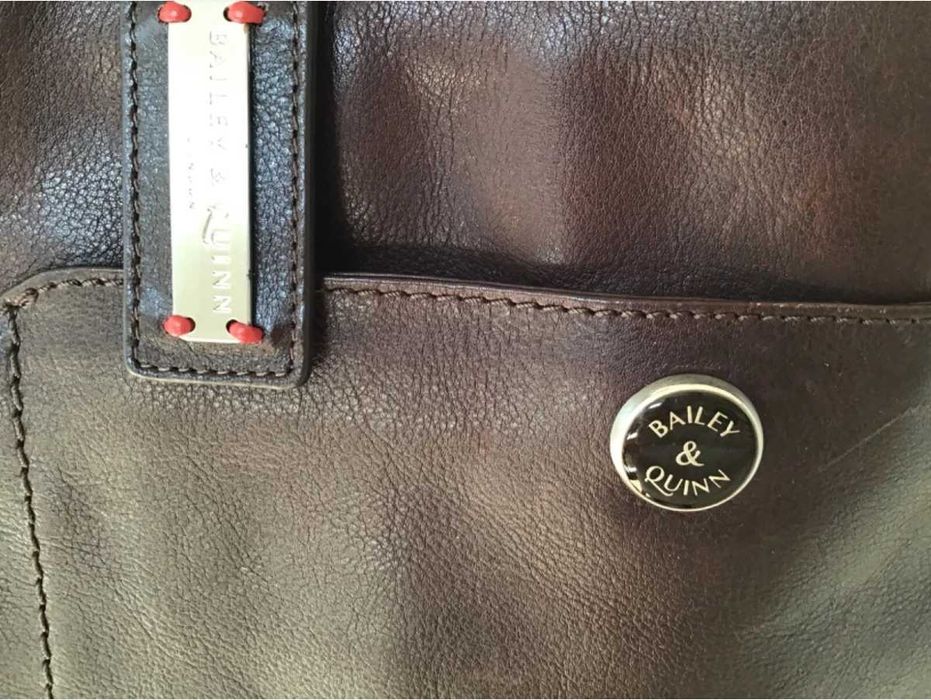 Дамска чанта естествена кожа 2бр