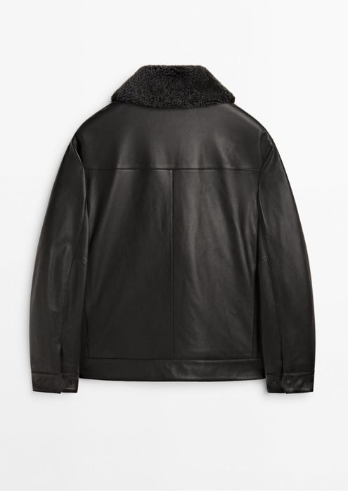 Geaca Massimo Dutti din piele