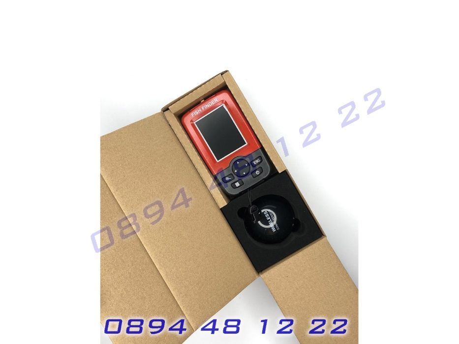 Безжичен Сонар За Риболов Риба Сонда Захранка Стръв Sonar Риболовен