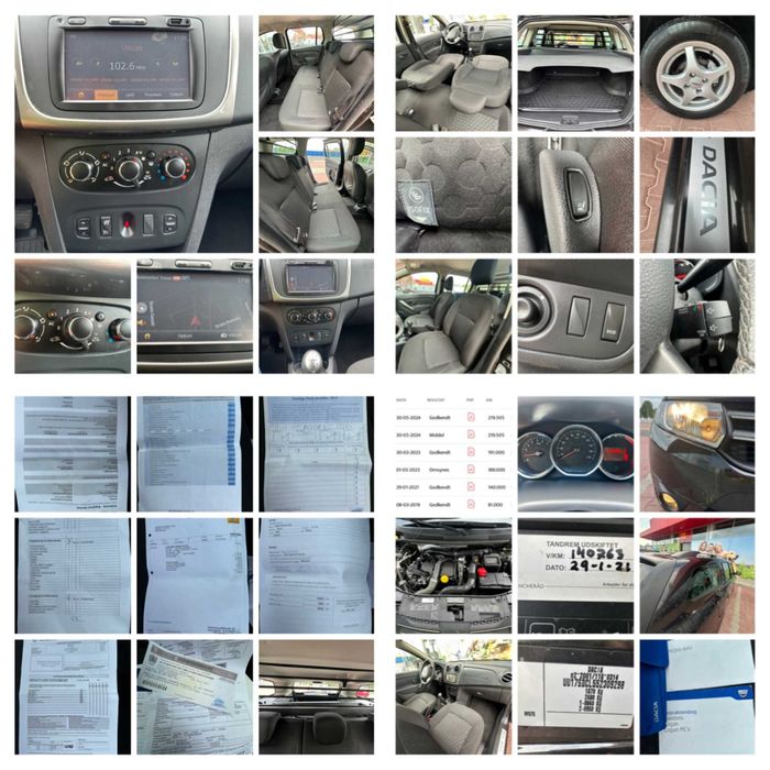 Dacia Logan MCV*1.5 diesel*factura*af.2015*clima*navigatie*inmatriculata Ro!