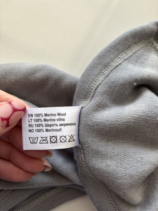 Балаклава (шапка-шал) за бебета и деца, 100% мерино