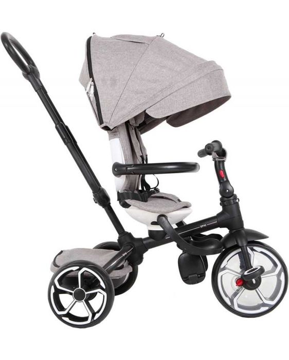 Детска триколка 4 в 1 QPlay - Prime, Grey