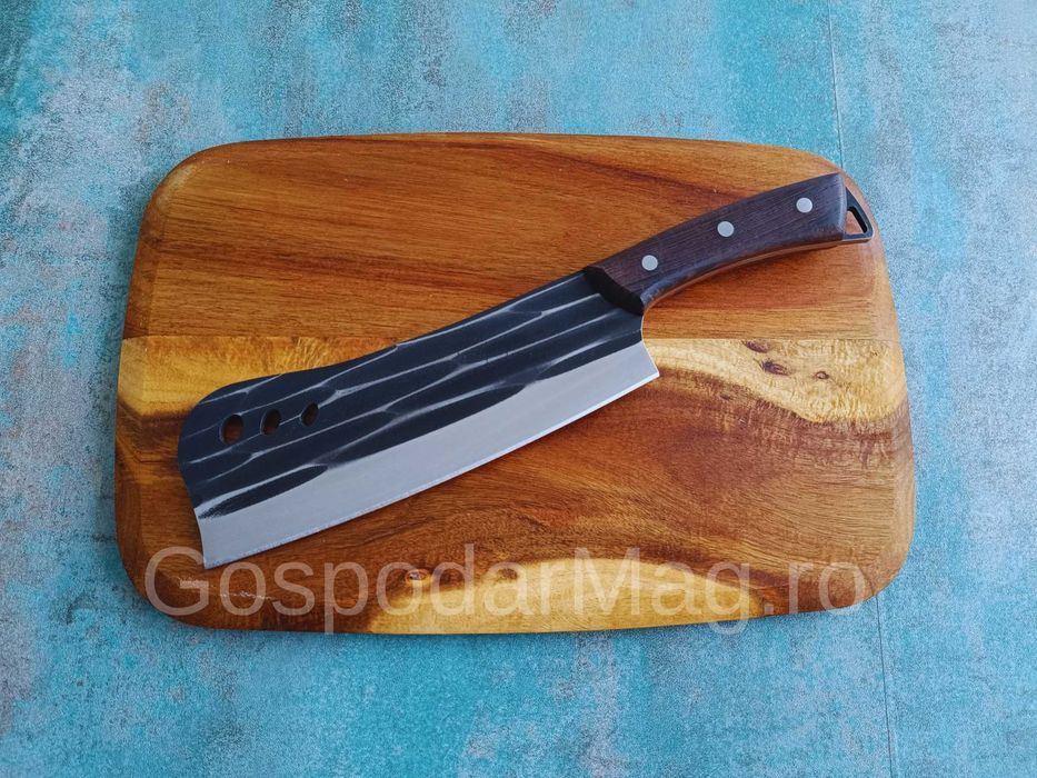 Set Două Piese - Satâr Oase Măcelărie 1000g|500g - Oțel Forjat