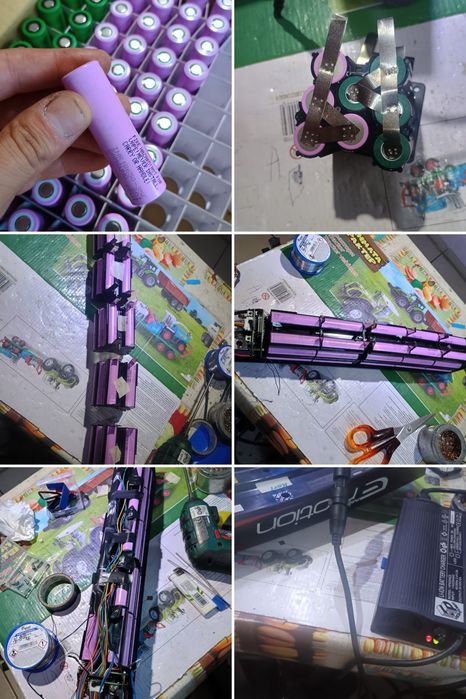 Ремонт, рециклиране и изработка на литиево йонни батерии