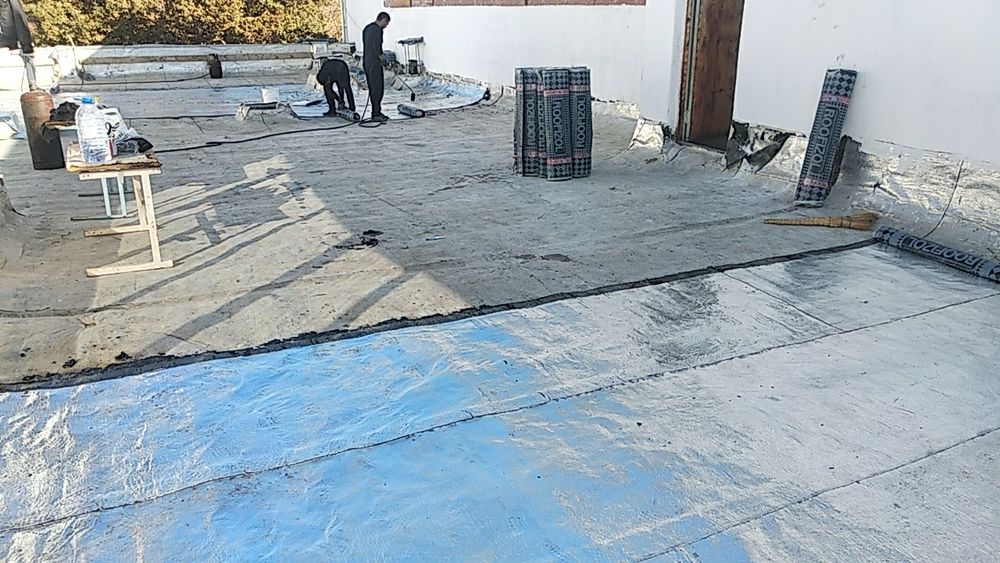 Гидроизоляция ва мягкий кровля ишлари